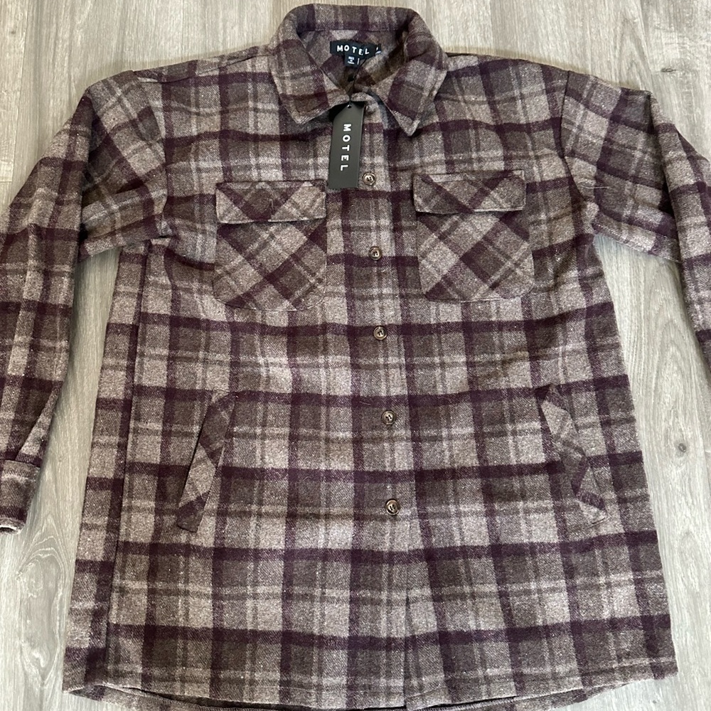 Motel Flannel Jacket - Picture 2 of 4